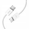 Kabel Tech-Protect Ultraboost Classic USB-C / USB-C PD, 60W, 3A, 100 cm, biały