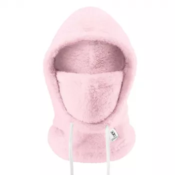Kominiarka narciarska Qunature Arctic Velvet, rozmiar M, różowa