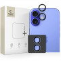 Tech-Protect Camring Fit+ Osłona obiektywu aparatu dla Apple iPhone 16 / 16 Plus / 17, czarna