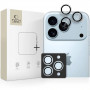 Tech-Protect Camring Fit+ Osłona Aparatu na Obiektyw dla Apple iPhone 14 Pro / 14 Pro Max / 15 Pro / 15 Pro Max / 16 Pro / 16 Pro Max / 17 Pro / 17 Pro Max, Przezroczysta