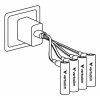 Verbatim 30249 Akumulatory USB-C wielokrotnego ładowania Li-ion AA 2100 mAh (4 szt.)