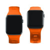 Pasek do zegarka 3mk Silicone do Apple Watch 38/40/41 mm, pomarańczowy