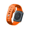Pasek do zegarka 3mk Silicone do Apple Watch 38/40/41 mm, pomarańczowy