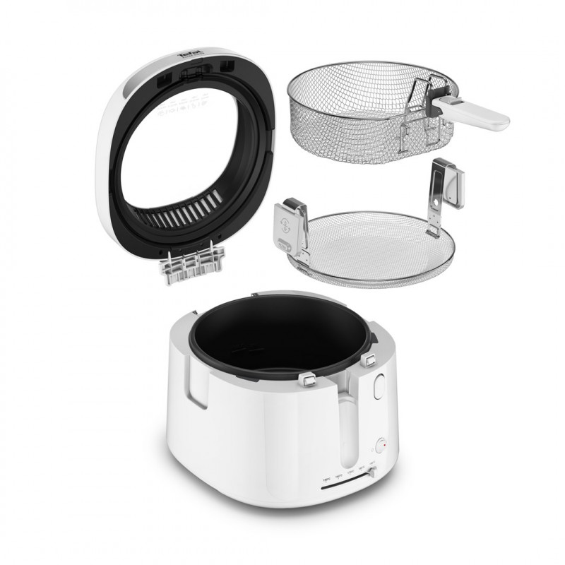 Tefal Filtra Vision FF2541E0 Frytkownica, 2,1 L, 1900 W, biała