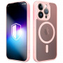 Etui magnetyczne 3MK Misty MagCase do Apple iPhone 14 Pro, różowe