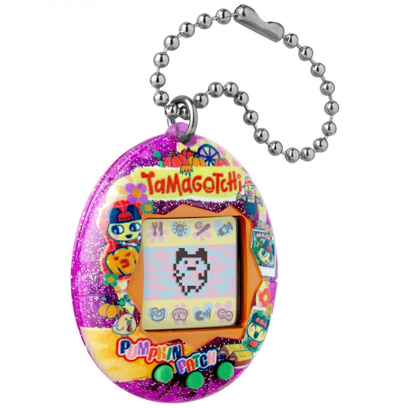 Bandai Tamagotchi Original - Pumpkin Patch przenośna gra elektroniczna