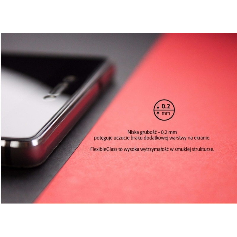 Szkło hybrydowe 3mk FlexibleGlass do Huawei P20 Pro
