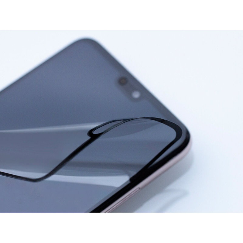 Szkło hybrydowe 3mk FlexibleGlass Max do Apple iPhone XS Max, czarne
