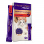 CEVA Happy Snack by Feliway smakołyki dla kotów o smaku wołowiny (6 x 15 g)