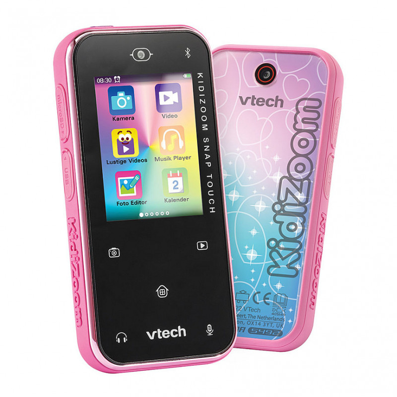 VTech KidiZoom Snap Touch 80-549254 aparat cyfrowy dla dzieci, różowy