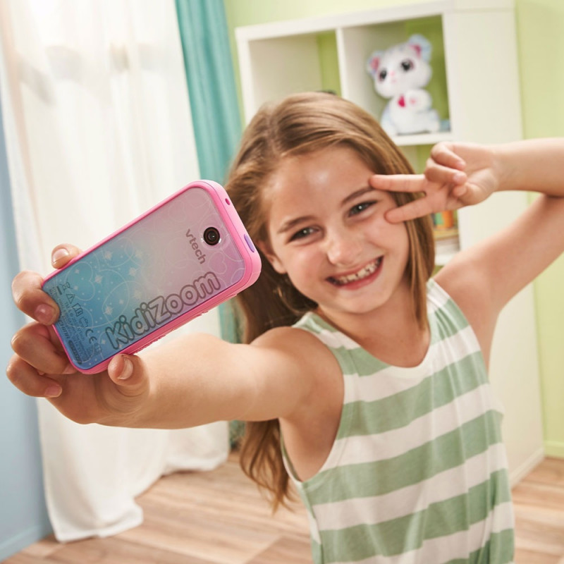 VTech KidiZoom Snap Touch 80-549254 aparat cyfrowy dla dzieci, różowy