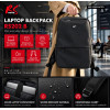 Plecak na laptopa NanoRS RS202 B 15.6", czarny, 41x29x4, wodoodporny