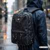 Plecak na laptopa NanoRS RS202 B 15.6", czarny, 41x29x4, wodoodporny