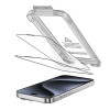 Tech-Protect Quick Set+ szkło hartowane dla Apple iPhone 15 Pro (2 szt.), czarny