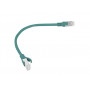 Lanberg PCU6-10CC-0025-G kabel krosowy (patchcord) Cat6 U/UTP 0,25 m, zielony