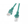 Lanberg PCU6-10CC-0025-G kabel krosowy (patchcord) Cat6 U/UTP 0,25 m, zielony