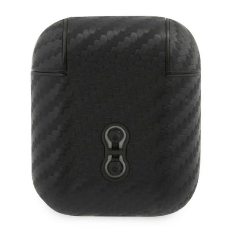 BMW BMA2WMPUCA PU Carbon M Collection etui na Apple AirPods 1/2, czarne
