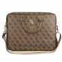 Torba na laptopa Guess GUCB15G4GFBR 4G Uptown, 15 cali, brązowa