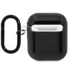 BMW BMA222SWTK Multiple Colored Lines etui na Apple AirPods 1/2, czarne