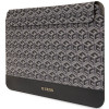 Etui na laptopa Guess GUCS16HGCFSEK GCube Stripes, 16 cali, czarne