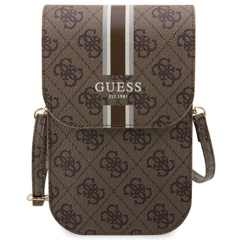 Guess GUWBP4RPSW Torebka 4G Stripes, brązowa