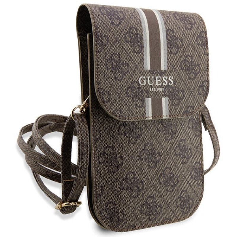 Guess GUWBP4RPSW Torebka 4G Stripes, brązowa