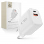 Tech-Protect NCA30 ładowarka ścienna USB-A, USB-C PD 30W / QC3.0, biała