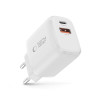 Tech-Protect NCA30 ładowarka ścienna USB-A, USB-C PD 30W / QC3.0, biała