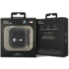 BMW BMA2WMPUCA2 Carbon Double Metal Logo etui na Apple AirPods 1/2, czarne