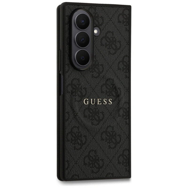 Etui Guess 4G Classic MagSafe do Samsung Galaxy Z Fold7, czarne