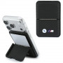 BMW M Carbon Metal Logos MagSafe portfel, czarny