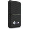 BMW M Carbon Metal Logos MagSafe portfel, czarny