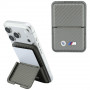 BMW M Carbon Metal Logos MagSafe portfel, antracyt