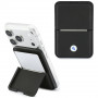 BMW Carbon Metal Logos MagSafe portfel, czarny