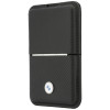 BMW Carbon Metal Logos MagSafe portfel, czarny