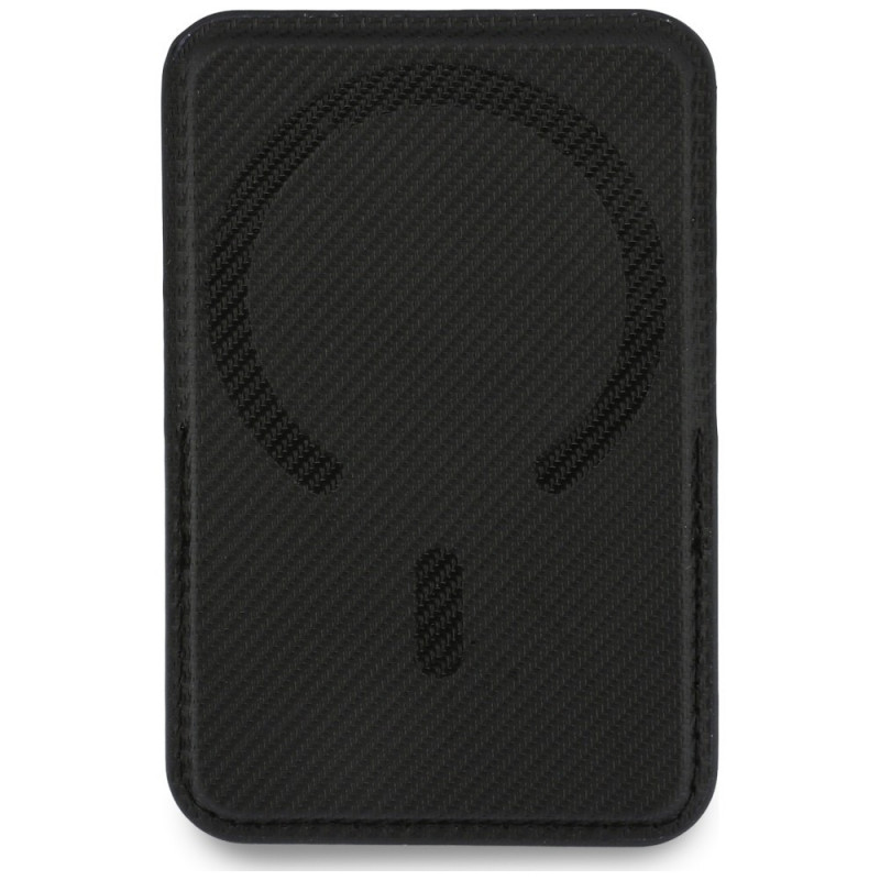 BMW Carbon Metal Logos MagSafe portfel, czarny