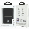 BMW Carbon Metal Logos MagSafe portfel, czarny
