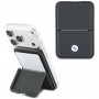 BMW Carbon Metal Logos MagSafe portfel, antracyt