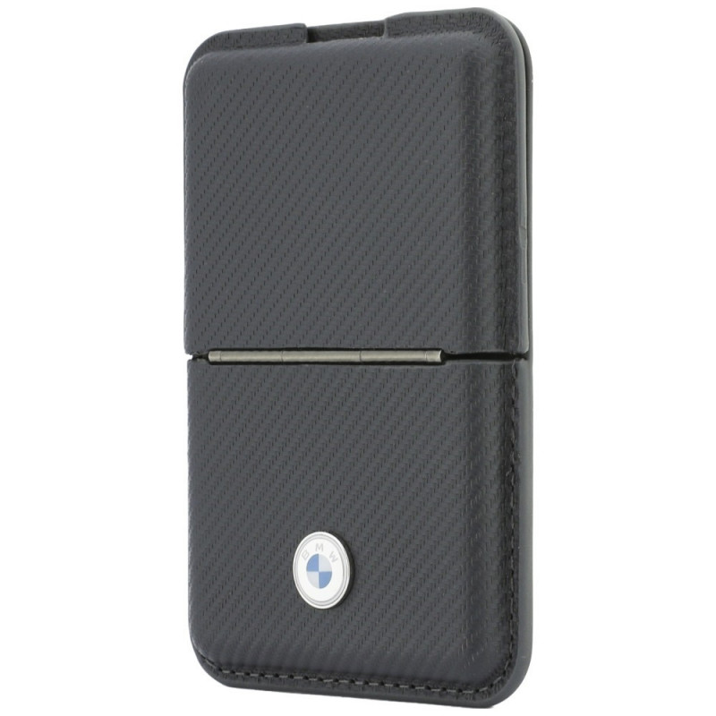 BMW Carbon Metal Logos MagSafe portfel, antracyt