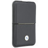 BMW Carbon Metal Logos MagSafe portfel, antracyt