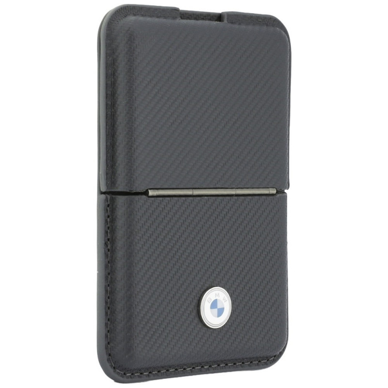 BMW Carbon Metal Logos MagSafe portfel, antracyt