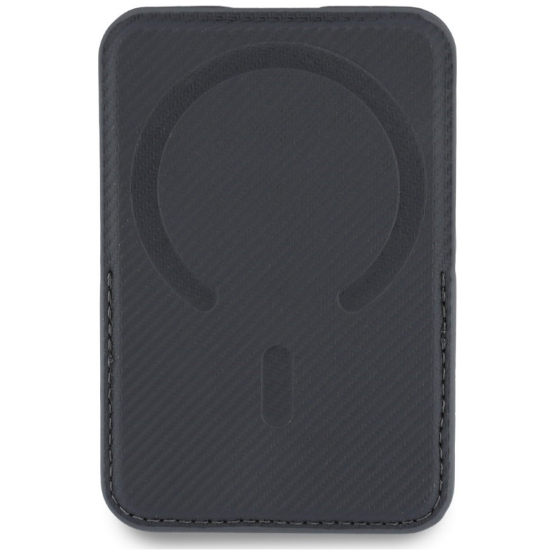 BMW Carbon Metal Logos MagSafe portfel, antracyt