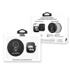 Karl Lagerfeld Ikonik silikonowe etui na AirPods 1/2 z power bankiem 2000 mAh, czarny