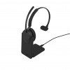 Zestaw słuchawkowy Jabra Evolve3 65 MS Mono, Link 390c, podstawka ładująca, czarny (36599-899-889)