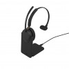 Zestaw słuchawkowy Jabra Evolve3 65 UC Mono, Link 390c, podstawka ładująca, czarny (36599-889-889)