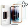 Tech-Protect Supreme Set szkło hartowane do Apple iPhone 16 Pro Max, przezroczyste (3 szt.)