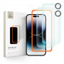 Tech-Protect Supreme Set szkło hartowane do Apple iPhone 16, przezroczyste (3 szt.)