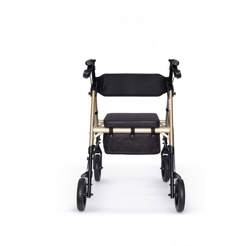 Rehafund Marsylia RF-617/ZŁ czterokołowy balkonik, złoty