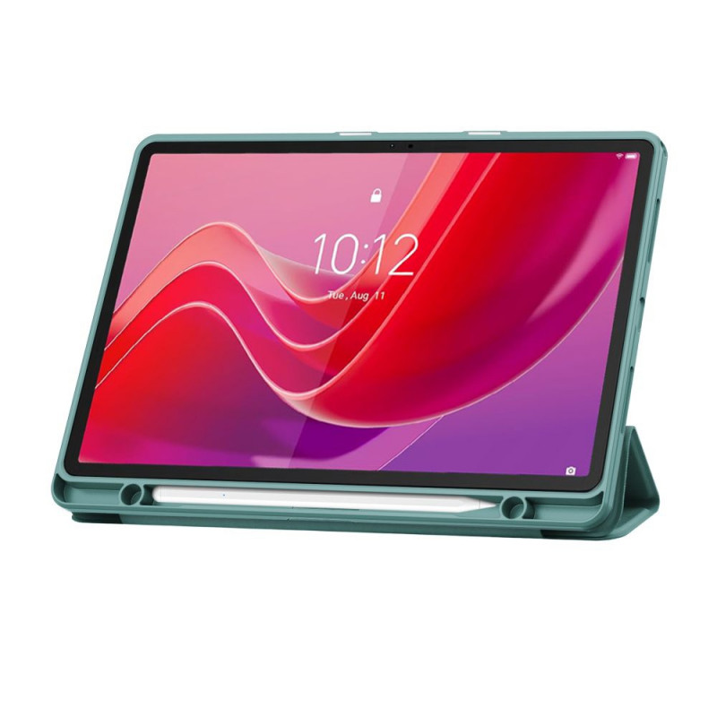 Tech-Protect SmartCase Pen etui na rysik do Lenovo Tab M11 TB-330, zielone