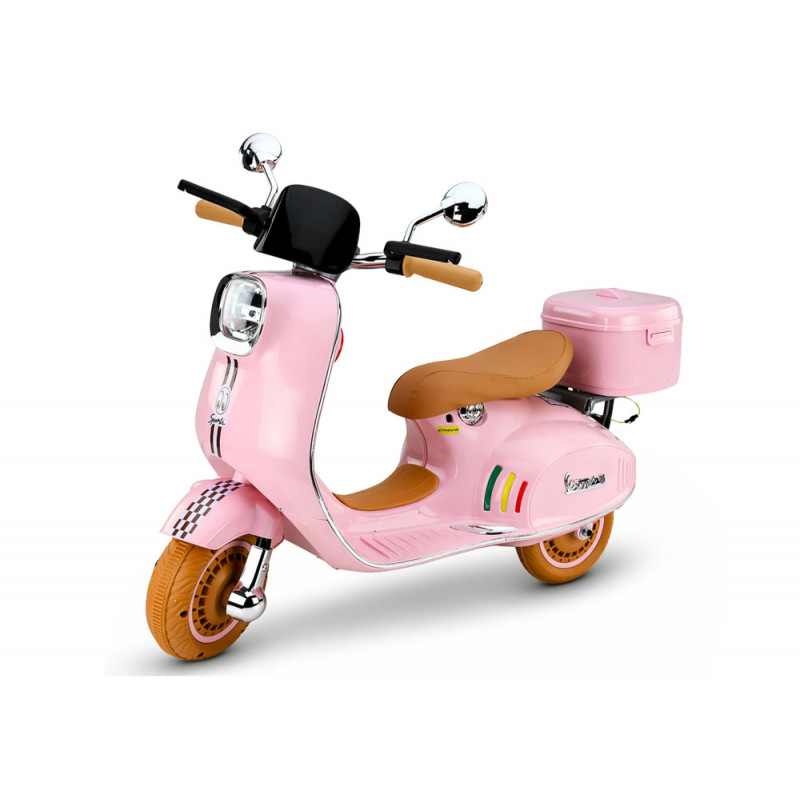 Hulajnoga akumulatorowa Lean Cars XW-05, 35 W, różowa